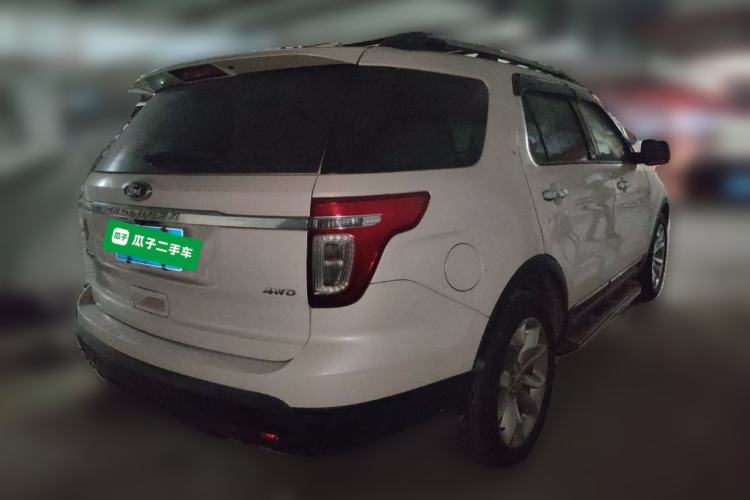 Used Ford Explorer 2013 3.5L Deluxe Model Rear Right 45 Deg