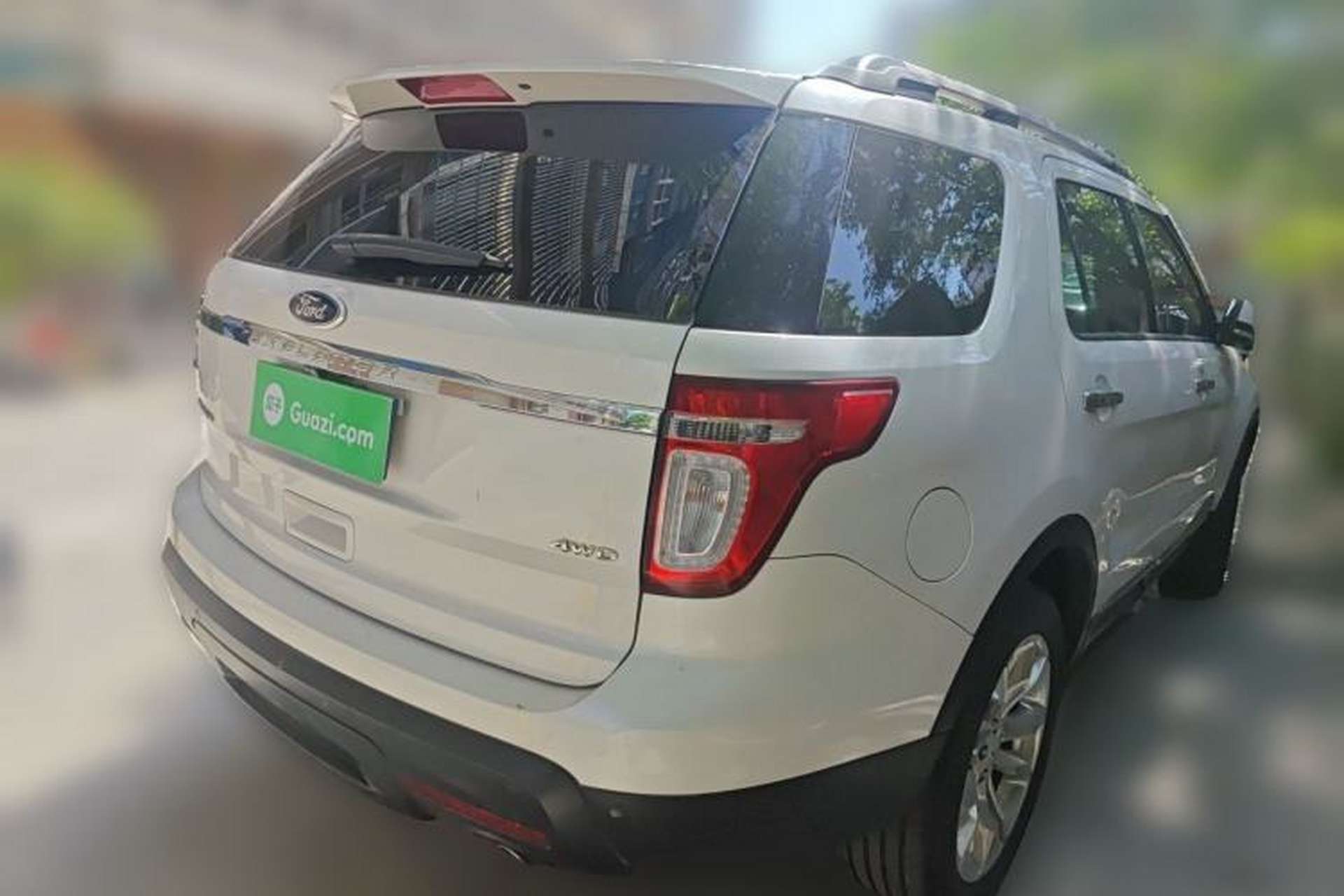 Used Ford Explorer 2013 3.5L Deluxe Model Rear Right 45 Deg