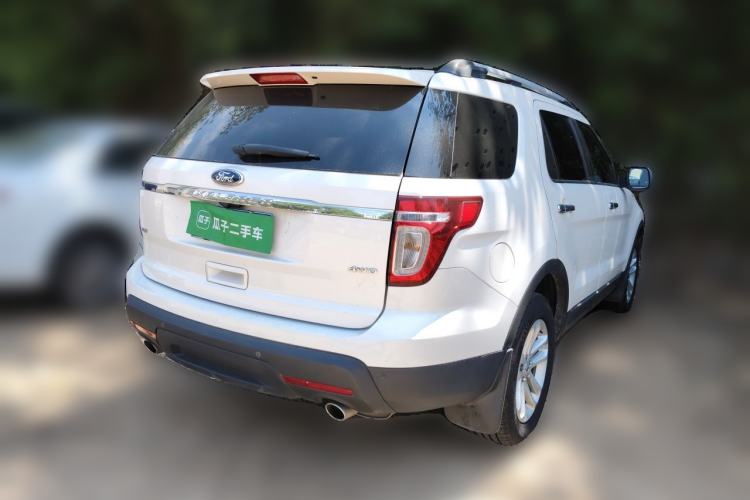 Used Ford Explorer 2013 3.5L Prestige Model Rear Right 45 Deg