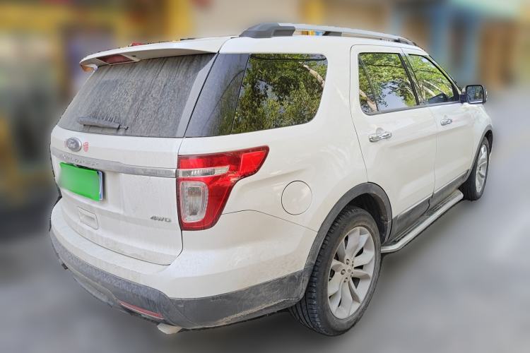 Used Ford Explorer 2013 3.5L Deluxe Model Rear Right 45 Deg