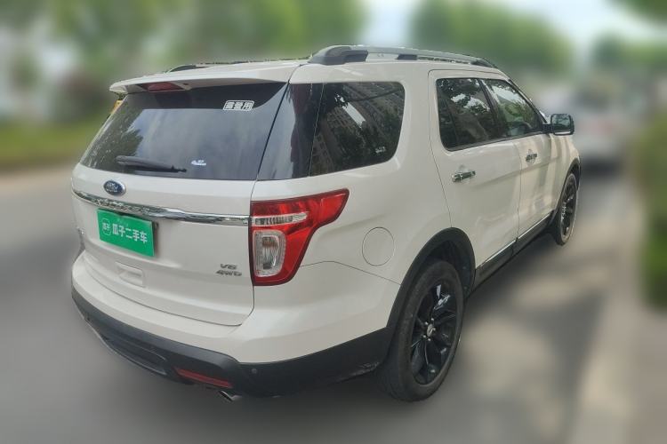 Used Ford Explorer 2013 3.5L Deluxe Model Rear Right 45 Deg