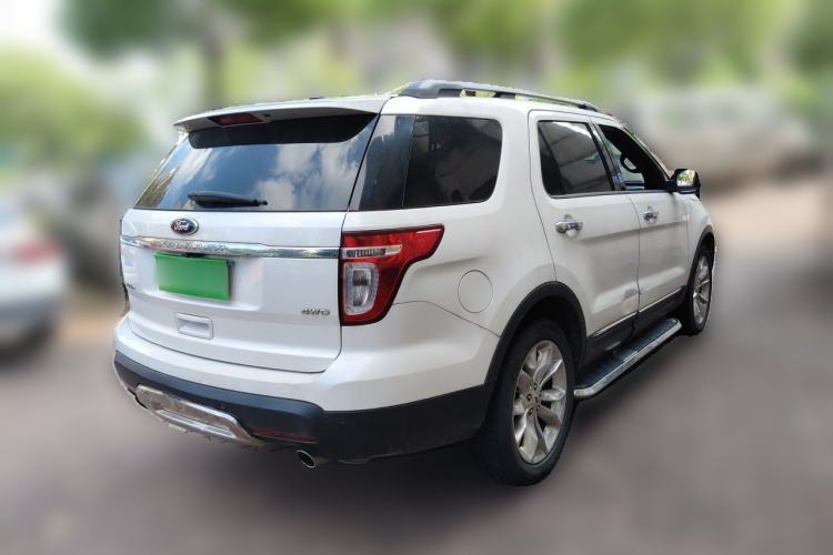 Used Ford Explorer 2013 3.5L Deluxe Model Rear Right 45 Deg
