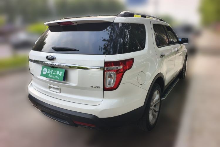 Used Ford Explorer 2013 3.5L Deluxe Model Rear Right 45 Deg