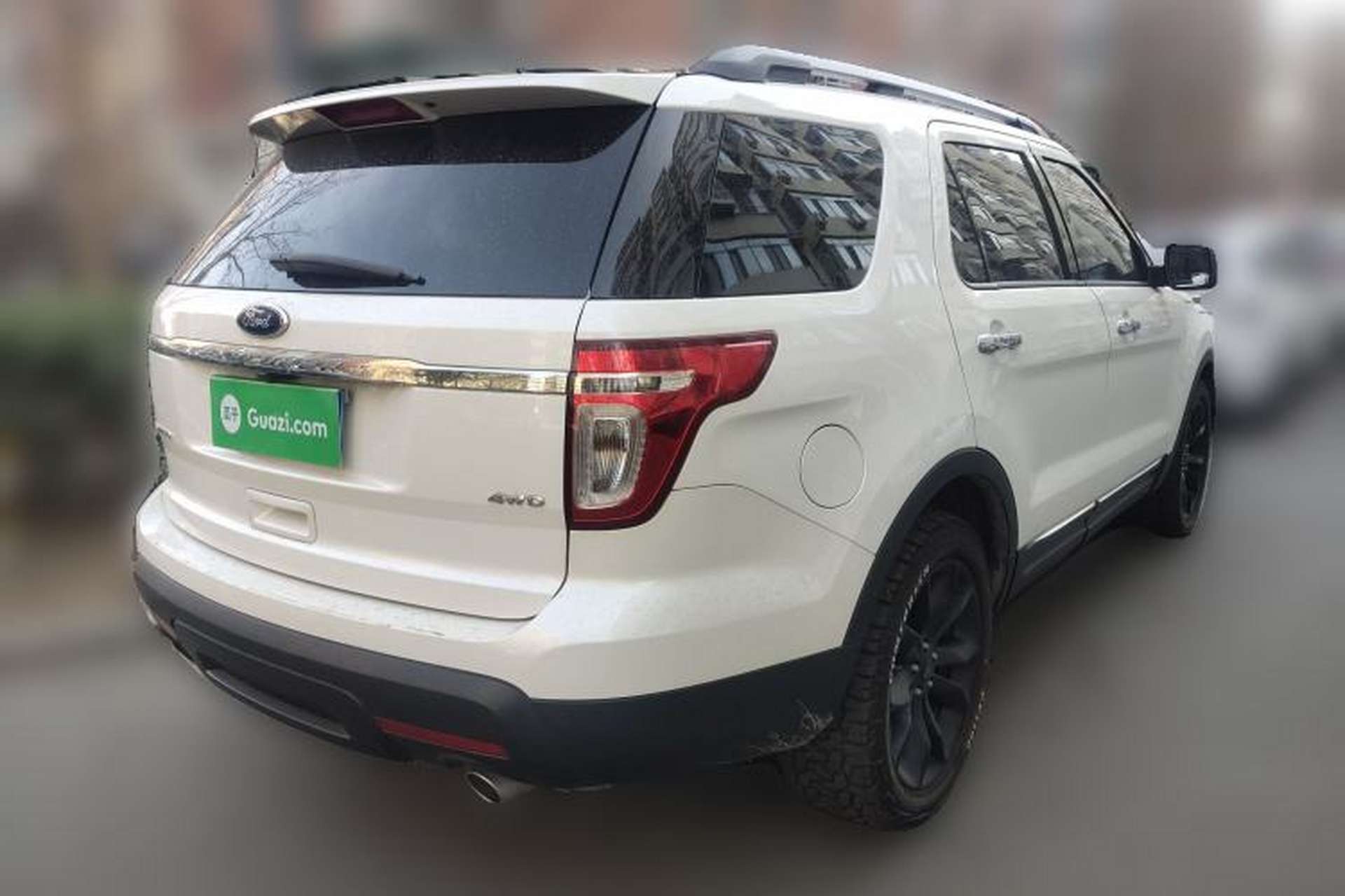 Used Ford Explorer 2013 3.5L Deluxe Model Rear Right 45 Deg