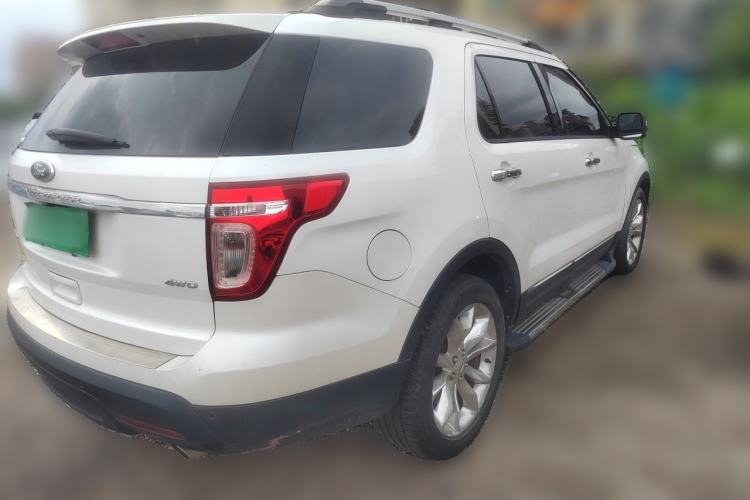 Used Ford Explorer 2013 3.5L Deluxe Model Rear Right 45 Deg
