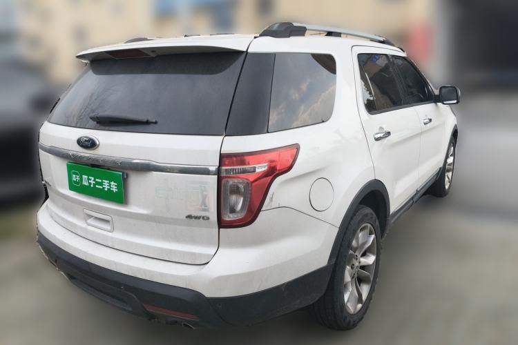 Used Ford Explorer 2013 3.5L Deluxe Model Rear Right 45 Deg