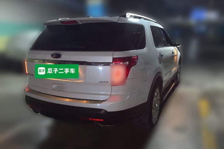 Used Ford Explorer 2013 3.5L Deluxe Model Rear Right 45 Deg