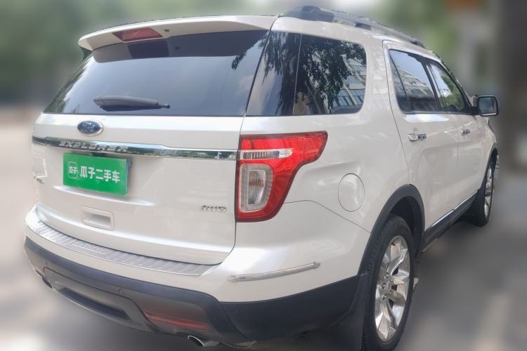 Used Ford Explorer 2013 3.5L Deluxe Model Rear Right 45 Deg