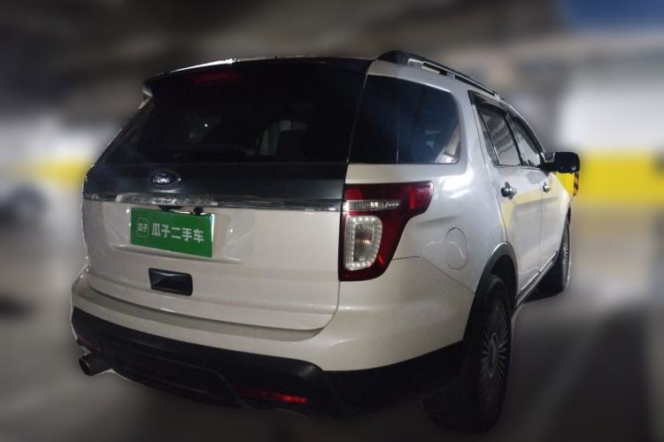 Used Ford Explorer 2013 3.5L Deluxe Model Rear Right 45 Deg