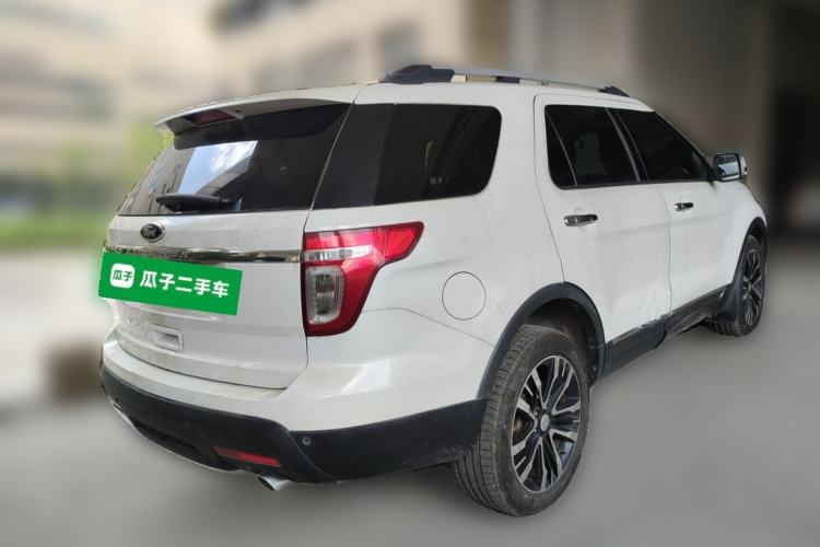 Used Ford Explorer 2013 3.5L Deluxe Model Rear Right 45 Deg