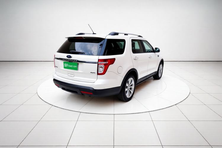 Used Ford Explorer 2013 3.5L Deluxe Model Rear Right 45 Deg