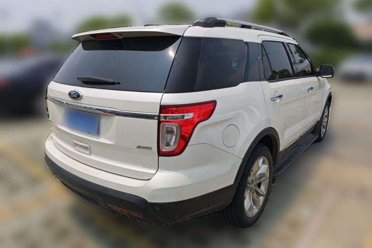 Used Ford Explorer 2013 3.5L Deluxe Model Rear Right 45 Deg
