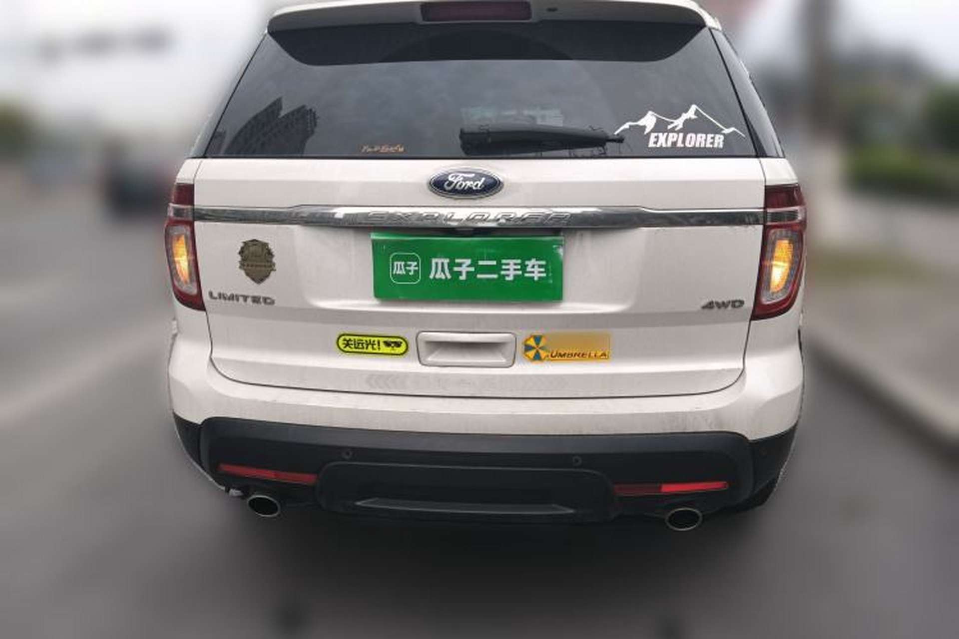 Used Ford Explorer 2013 3.5L Deluxe Model Rear
