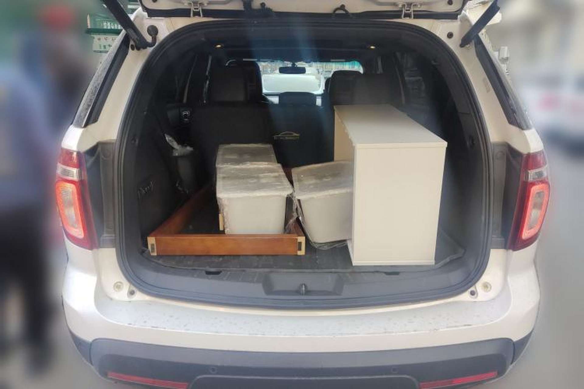 Used Ford Explorer 2013 3.5L Deluxe Model Trunk