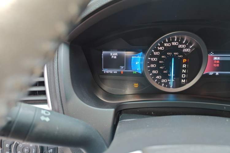 Used Ford Explorer  Odometer Close Up