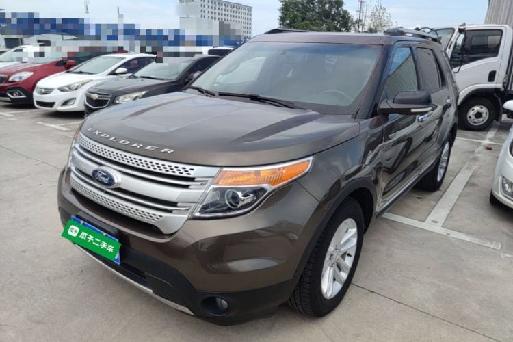 Used Ford Explorer 2015 2.0T Automatic U.S.-Specified Version Front-Wheel Drive Guazi used car, China used car export, Used car for sale, Used Ford cars, Cheapest cars for sale