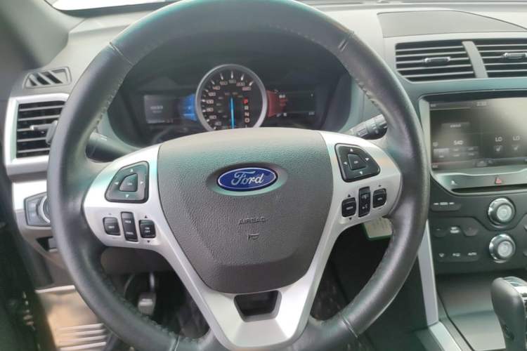 Used Ford Explorer 2015 2.0T Automatic U.S.-Specified Version Front-Wheel Drive Steering Wheel