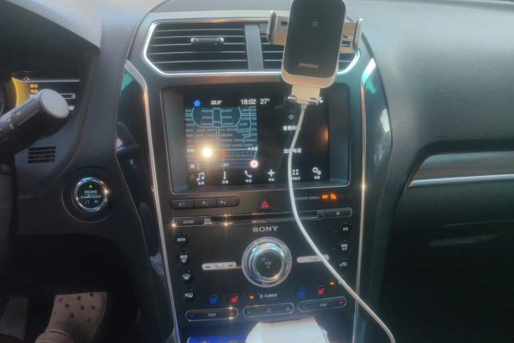 Used Ford Explorer 2016 2.3T Elite Edition Audio And AC Panel