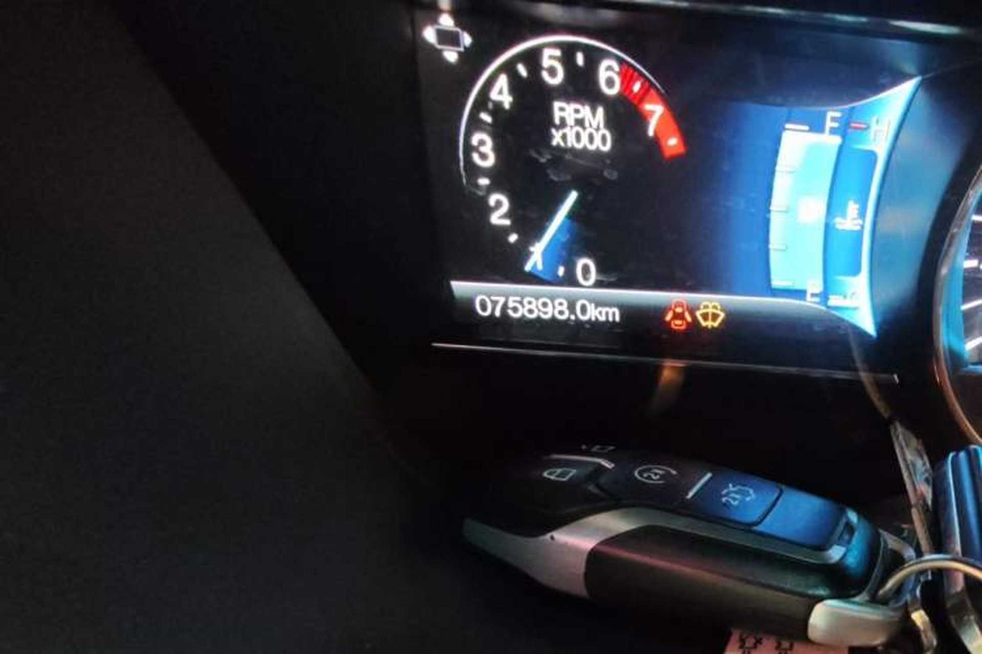 Used Ford Explorer 2016 3.5T Sport Edition Odometer Close Up