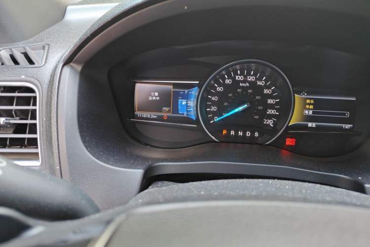 Used Ford Explorer 2016 2.3T Elite Edition Odometer Close Up