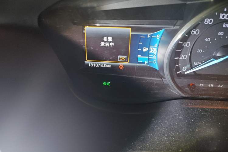 Used Ford Explorer 2016 2.3T Fashion Edition Odometer Close Up