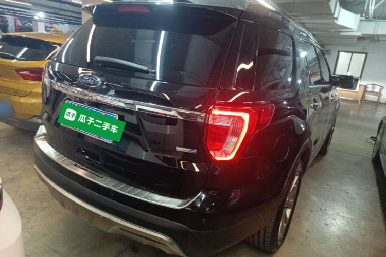 Used Ford Explorer 2016 2.3T Elite Edition Rear Right 45 Deg