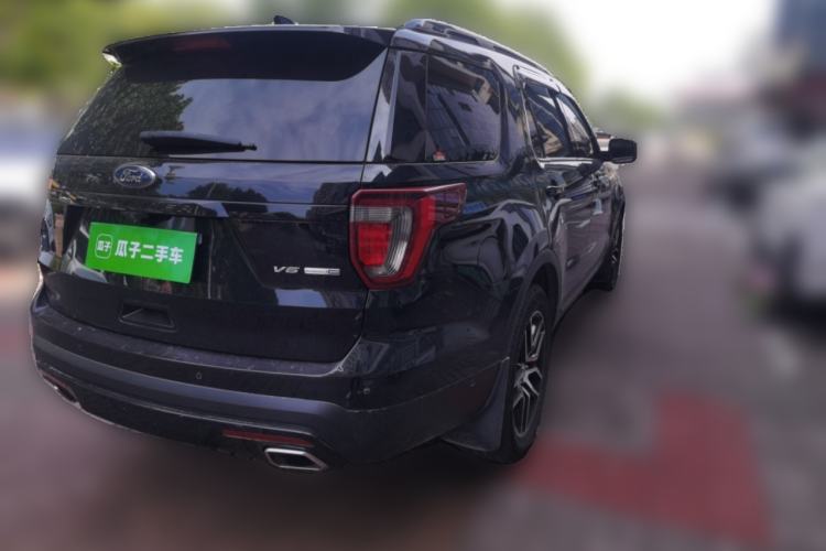 Used Ford Explorer 2016 3.5T Elite Edition Rear Right 45 Deg