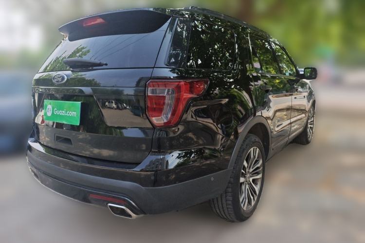 Used Ford Explorer 2016 3.5T Platinum Edition Rear Right 45 Deg