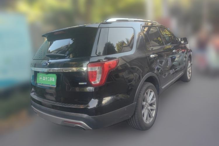 Used Ford Explorer 2016 2.3T Elite Edition Rear Right 45 Deg