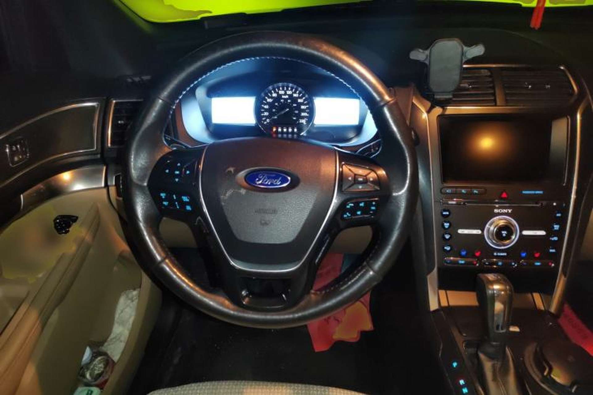 Used Ford Explorer 2016 2.3T Elite Edition Steering Wheel