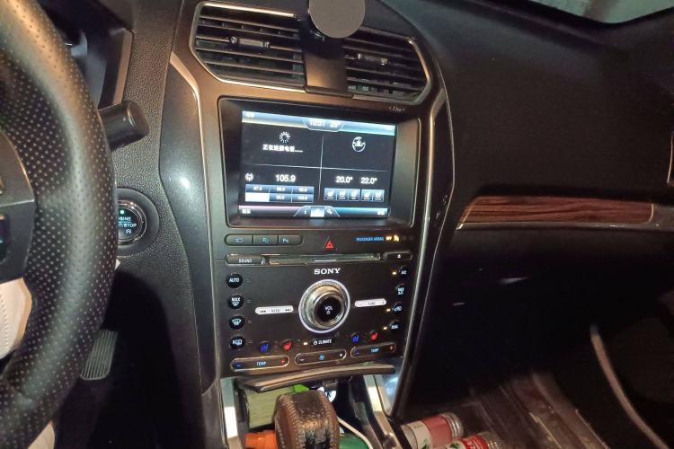 Used Ford Explorer 2016 2.3T Elite Edition Audio And AC Panel