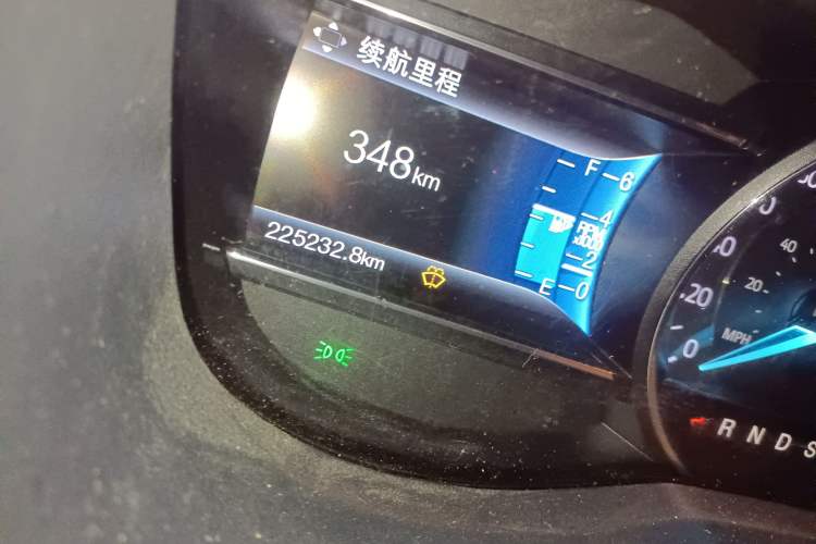 Used Ford Explorer 2016 2.3T Elite Edition Odometer Close Up