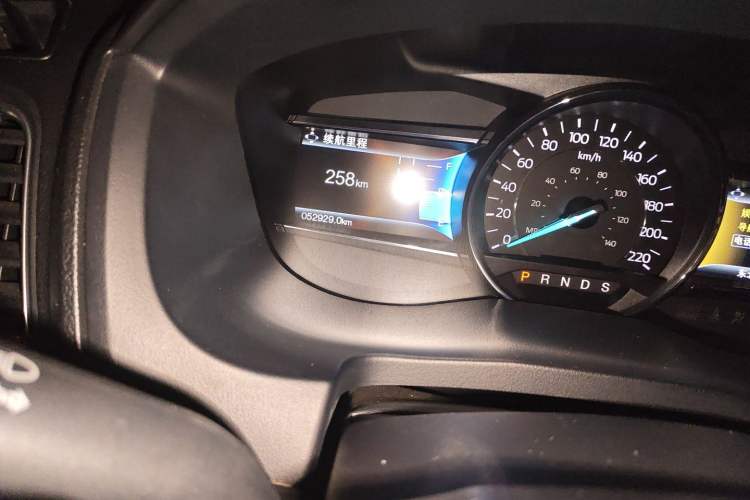 Used Ford Explorer 2016 2.3T Elite Edition Odometer Close Up