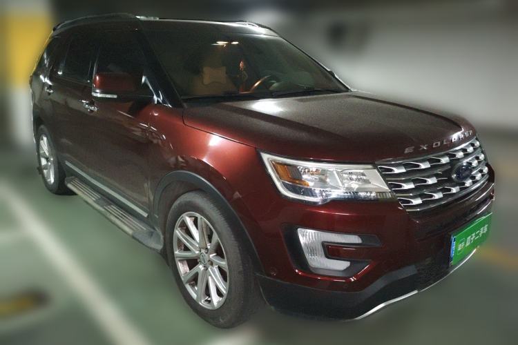 Used Ford Explorer 2016 2.3T Elite Edition Front Right 45 Deg