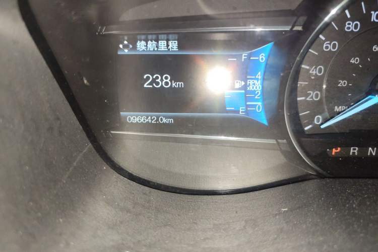 Used Ford Explorer 2016 2.3T Elite Edition Odometer Close Up