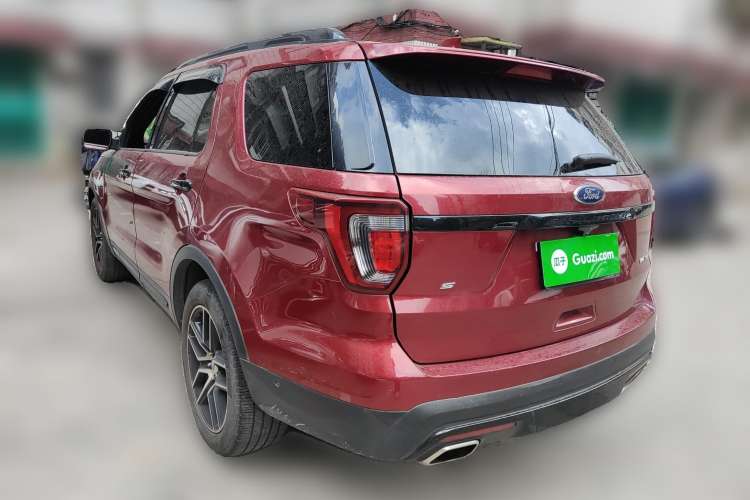 Used Ford Explorer 2016 3.5T Sport Edition Rear Left 45 Deg