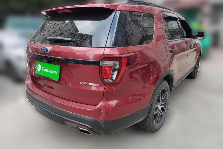 Used Ford Explorer 2016 3.5T Sport Edition Rear Right 45 Deg