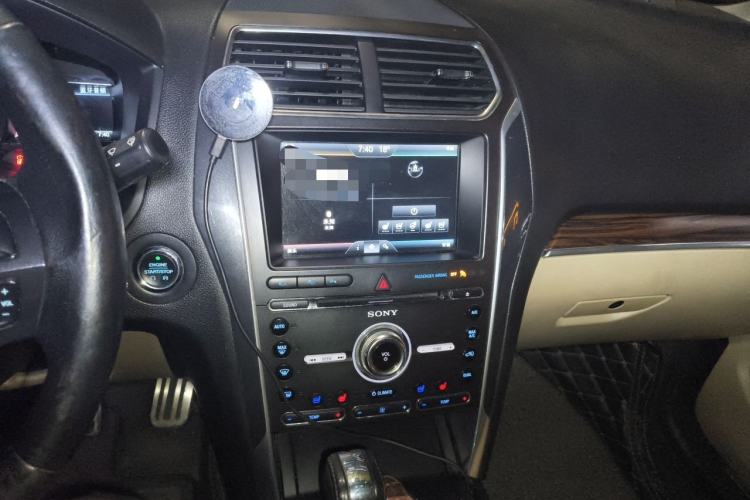 Used Ford Explorer 2016 2.3T Elite Edition Audio And AC Panel