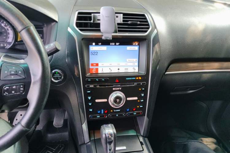 Used Ford Explorer 2016 2.3T Elite Edition Audio And AC Panel