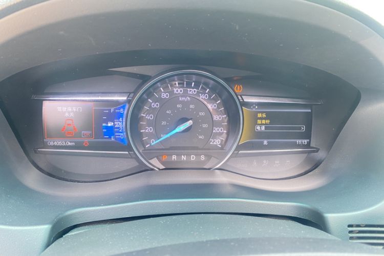 Used Ford Explorer 2016 2.3T Fashion Edition Odometer Close Up