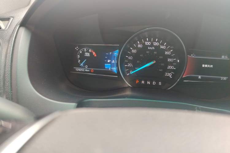Used Ford Explorer 2016 2.3T Elite Edition Odometer Close Up