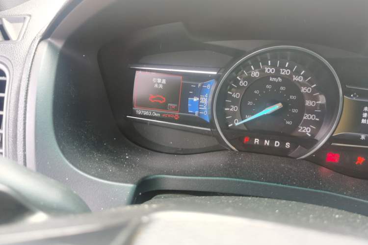 Used Ford Explorer 2016 2.3T Fashion Edition Odometer Close Up