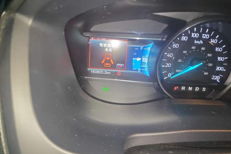 Used Ford Explorer 2016 2.3T Elite Edition Odometer Close Up