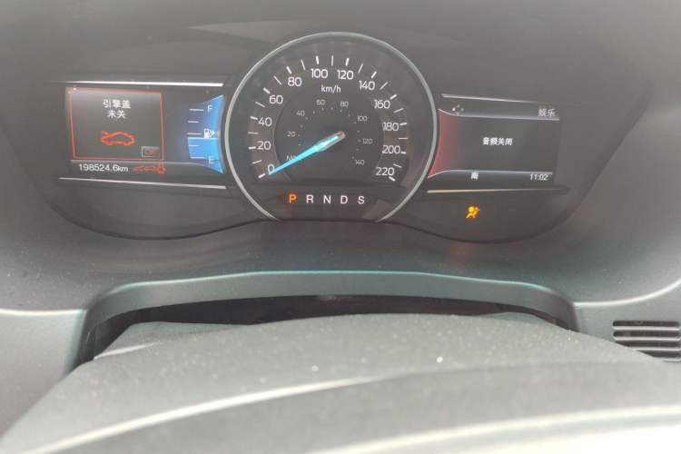 Used Ford Explorer 2016 2.3T Elite Edition Odometer Close Up