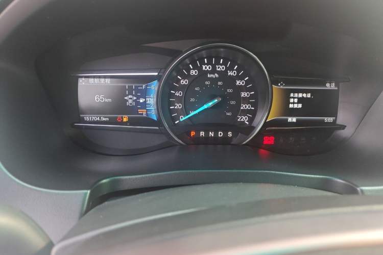 Used Ford Explorer 2016 2.3T Elite Edition Odometer Close Up