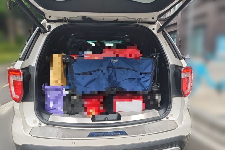 Used Ford Explorer 2016 2.3T Elite Edition Trunk