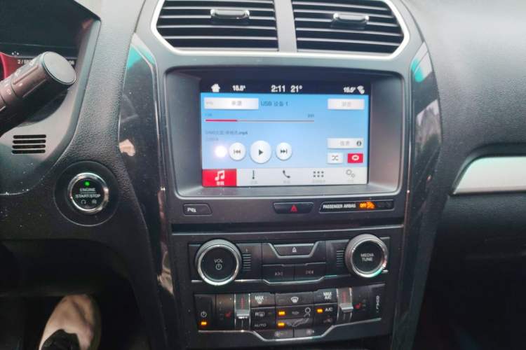 Used Ford Explorer 2017 2.3T Fashion Edition Audio And AC Panel