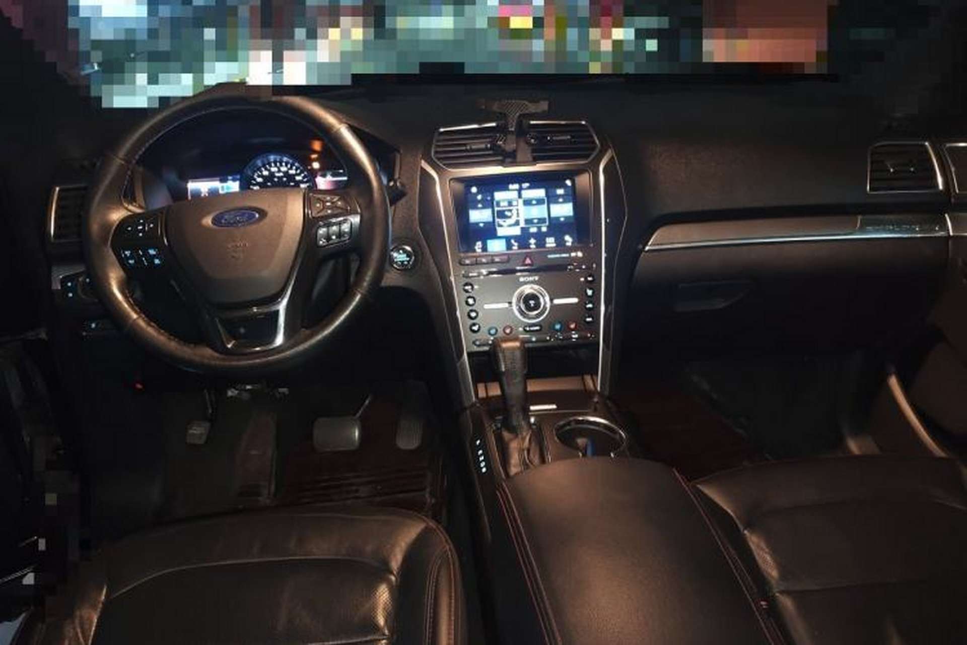 Used Ford Explorer 2017 3.5T Sport Edition Center Console