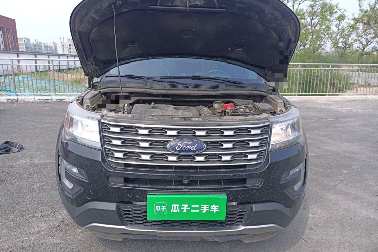 Used Ford Explorer 2017 2.3T Elite Edition Engine Bay