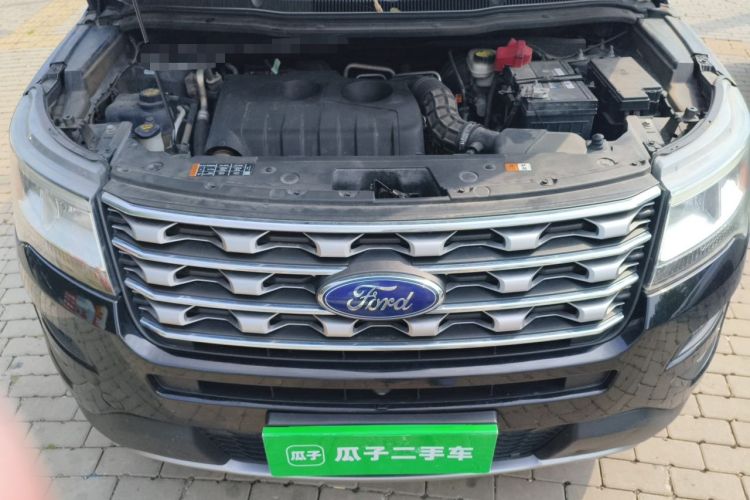 Used Ford Explorer 2017 2.3T Elite Edition Engine Bay